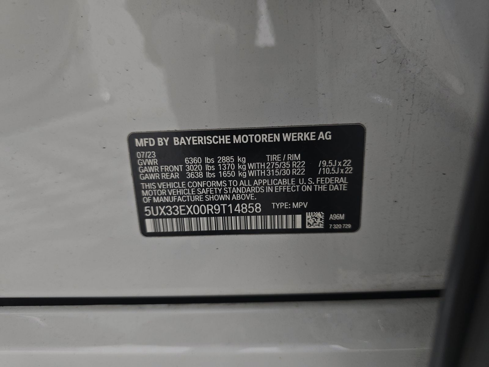 2024 BMW X6 xDrive40i AWD