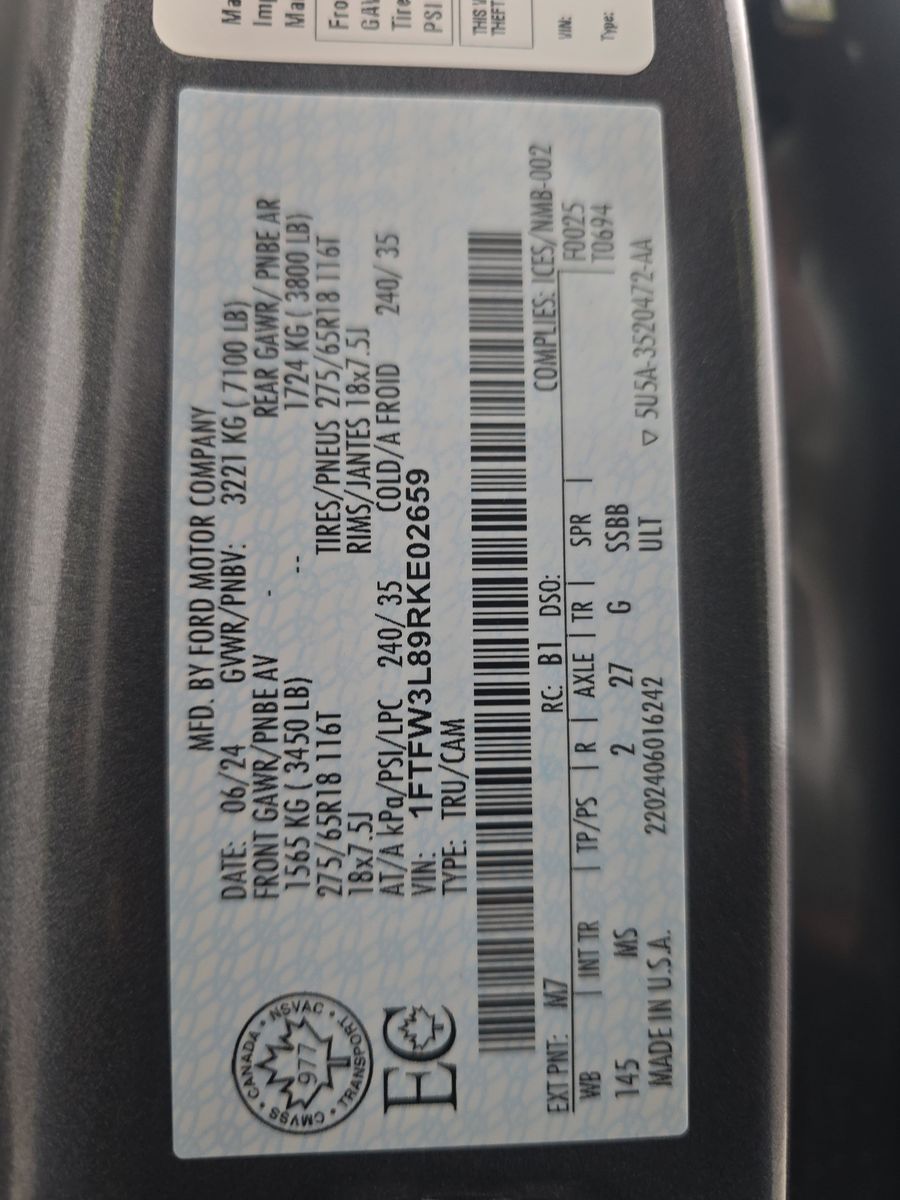 2024 Ford F-150 XLT AWD