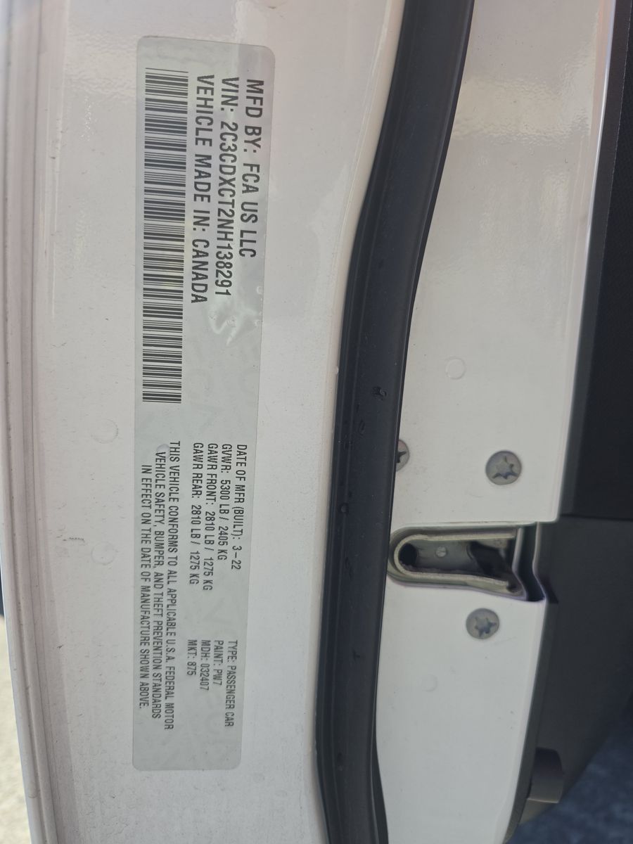 2022 Dodge Charger R/T RWD