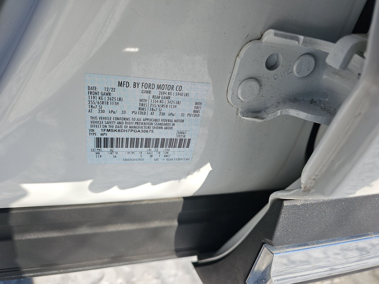 2023 Ford Explorer XLT AWD