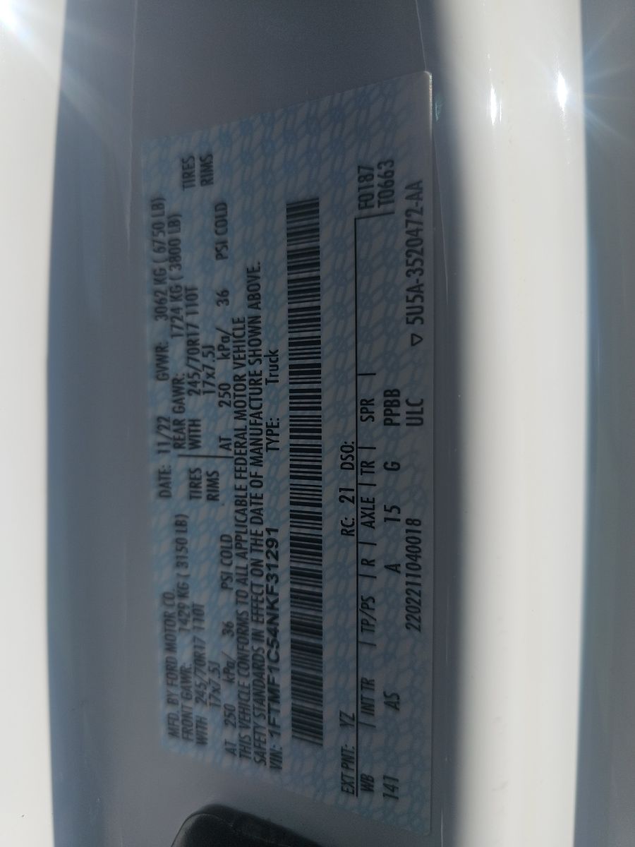 2022 Ford F-150 XL RWD