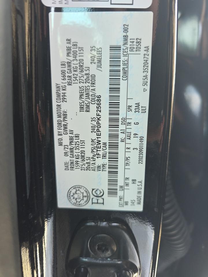 2023 Ford F-150 Lariat AWD