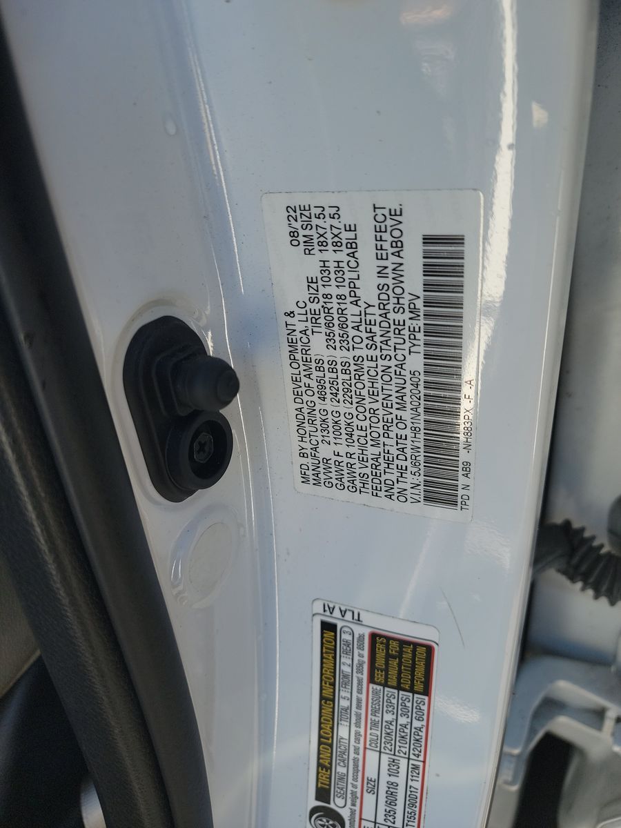 2022 Honda CR-V EX-L FWD