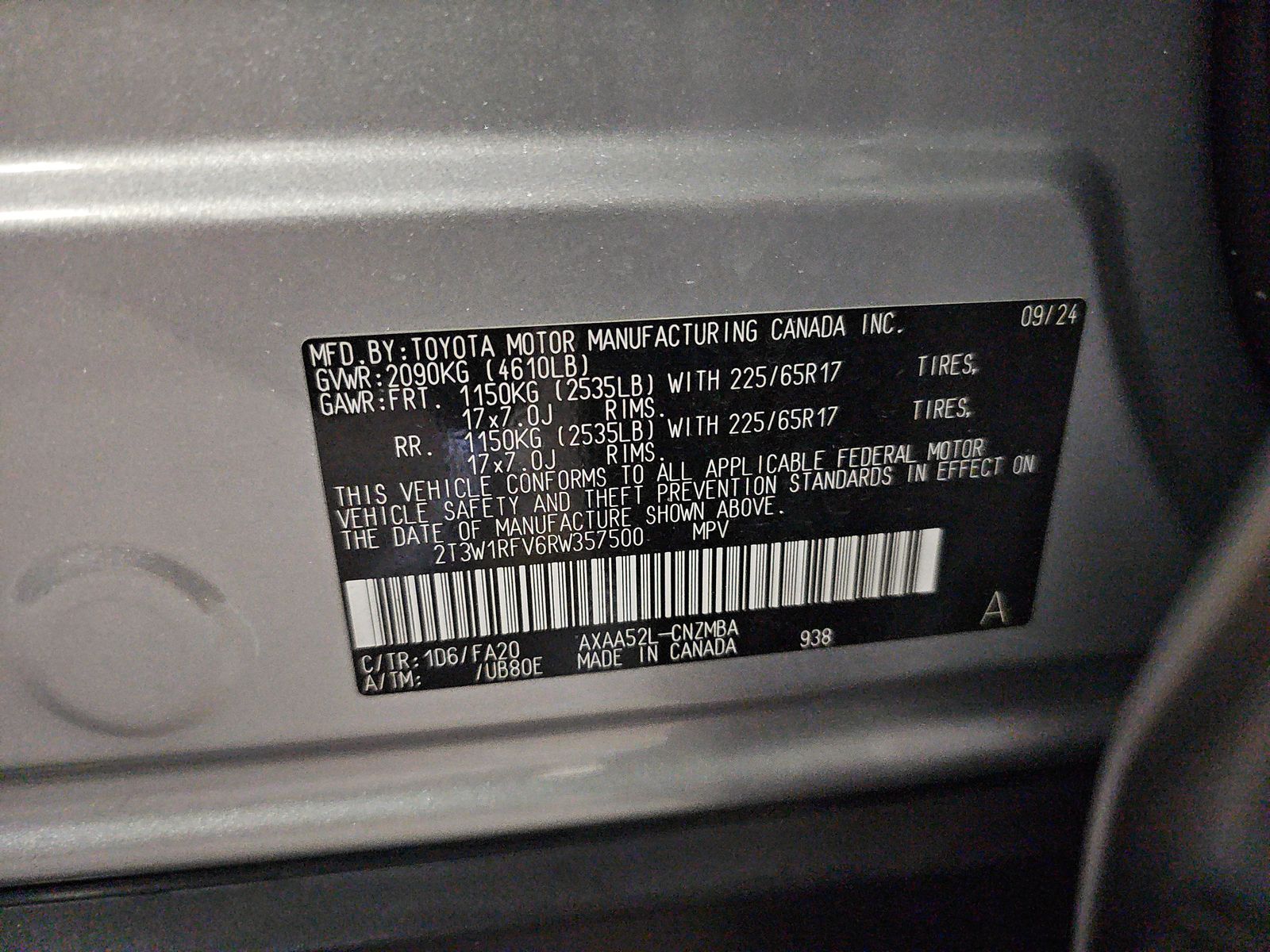 2024 Toyota RAV4 XLE FWD