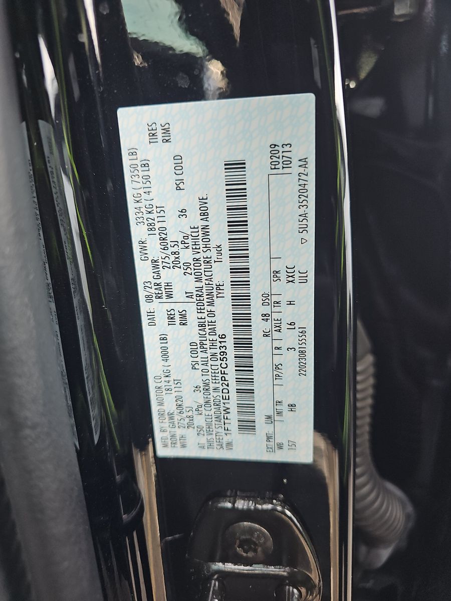 2023 Ford F-150 Hybrid Lariat AWD