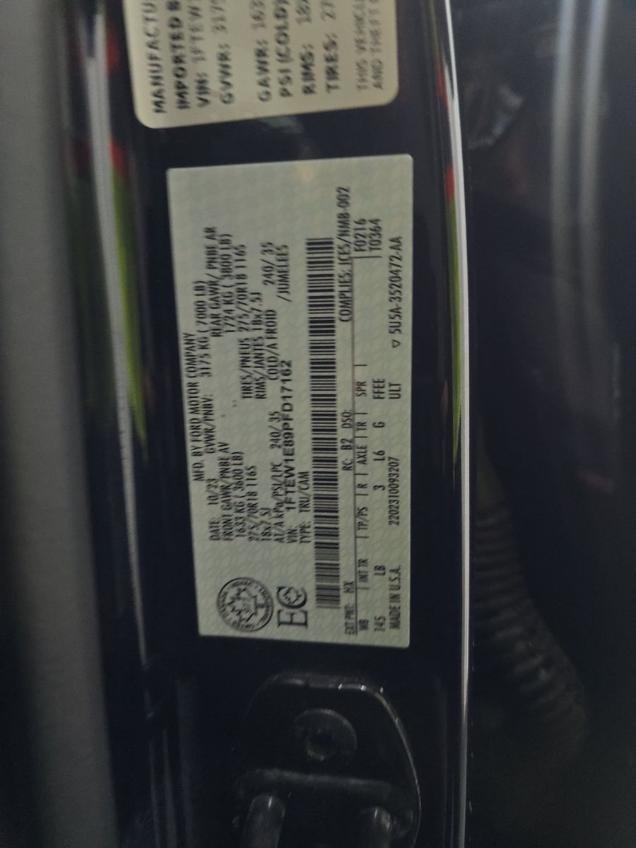 2023 Ford F-150 Tremor AWD