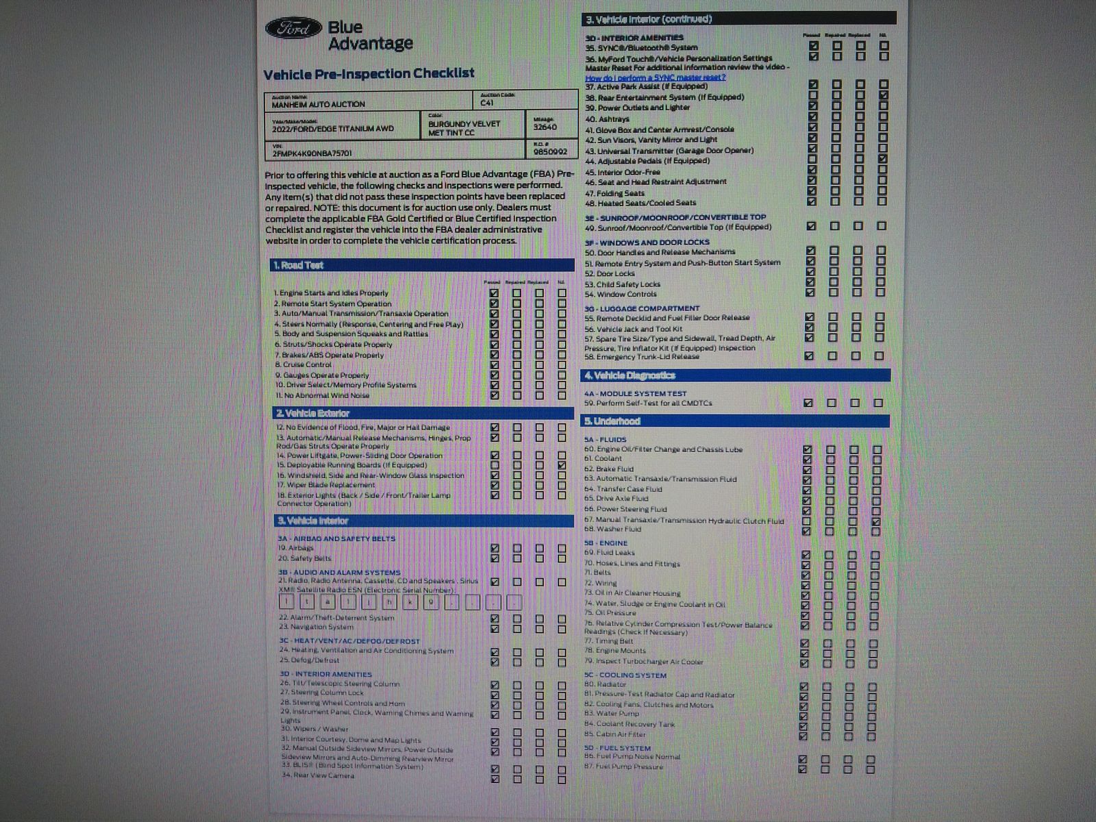 2022 Ford Edge Titanium AWD