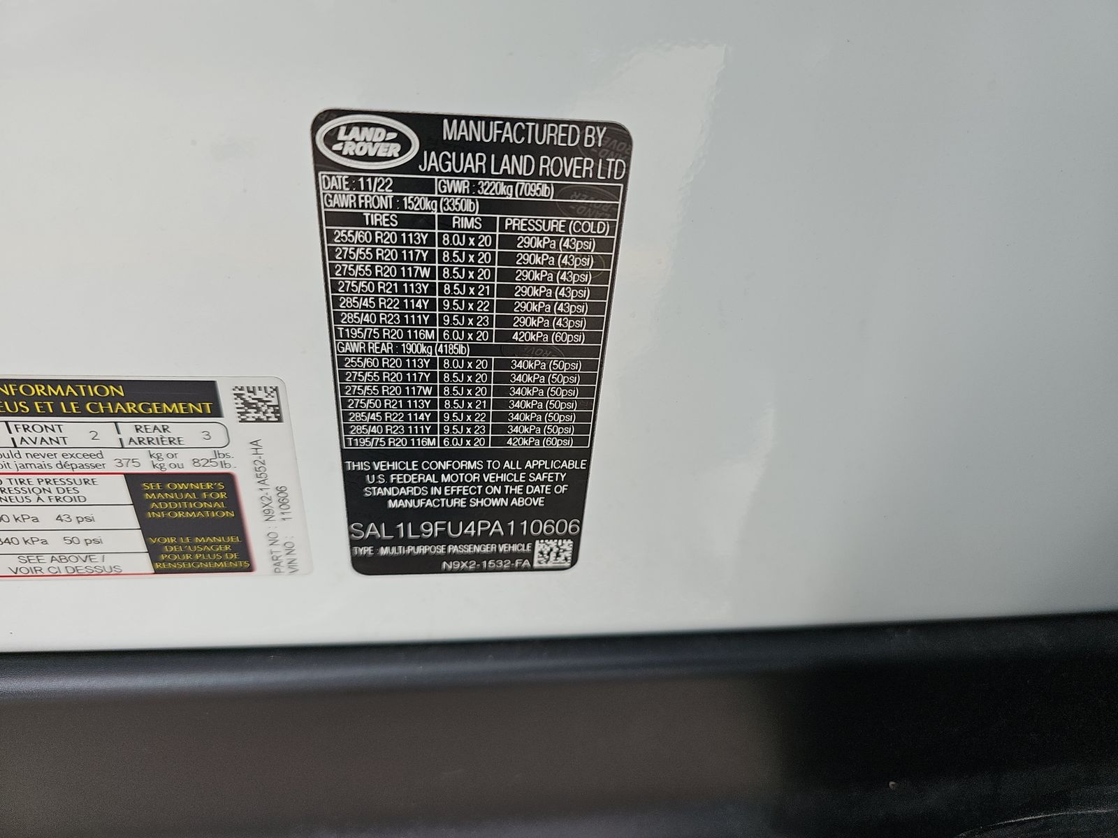 2023 Land Rover Range Rover Sport SE Dynamic AWD