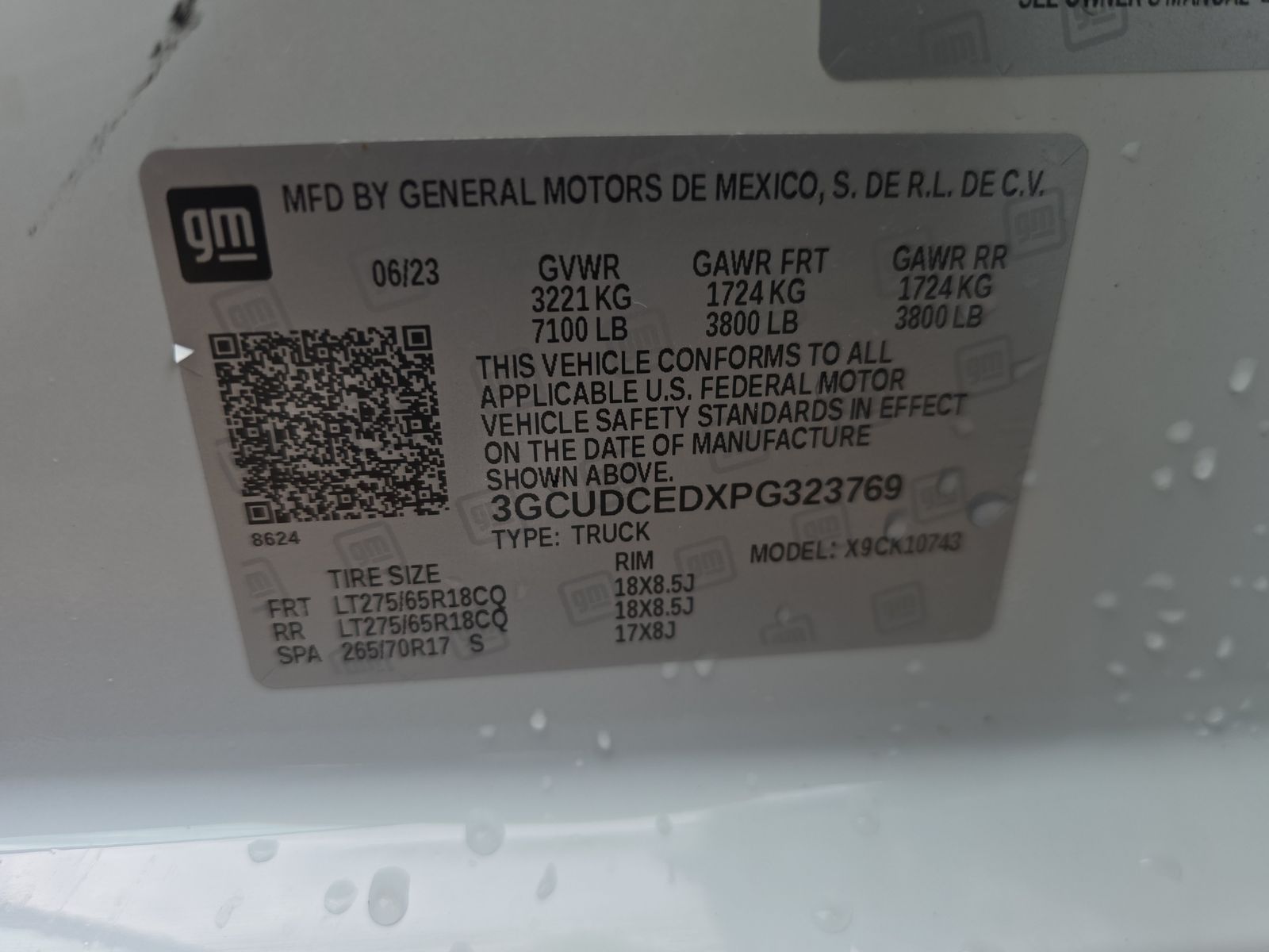 2023 Chevrolet Silverado 1500 Custom Trail Boss AWD