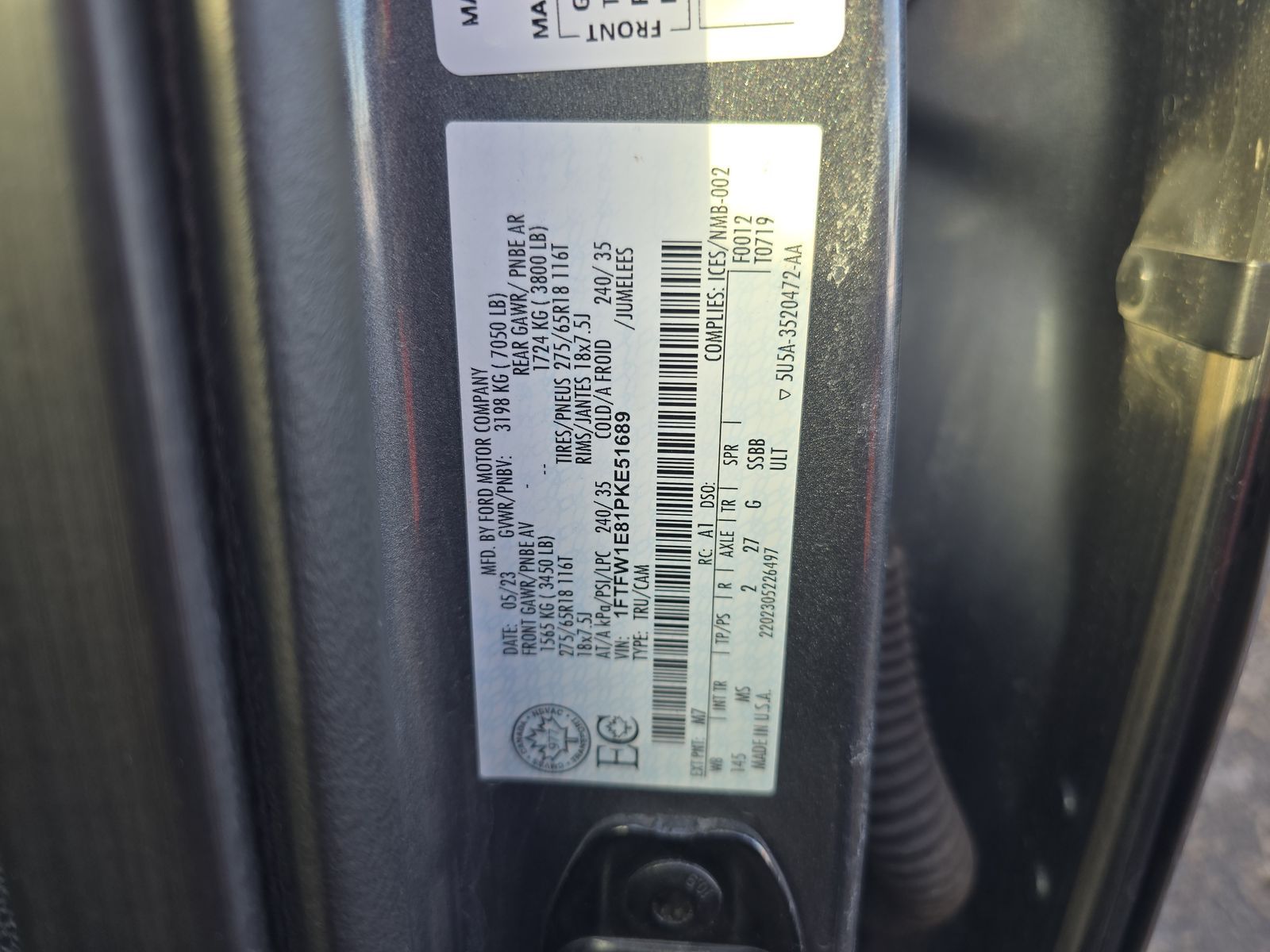 2023 Ford F-150 XLT AWD