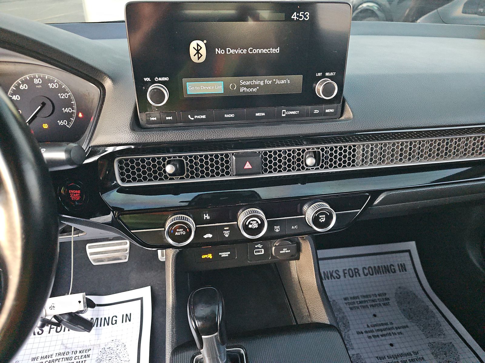 2022 Honda Civic Sport FWD