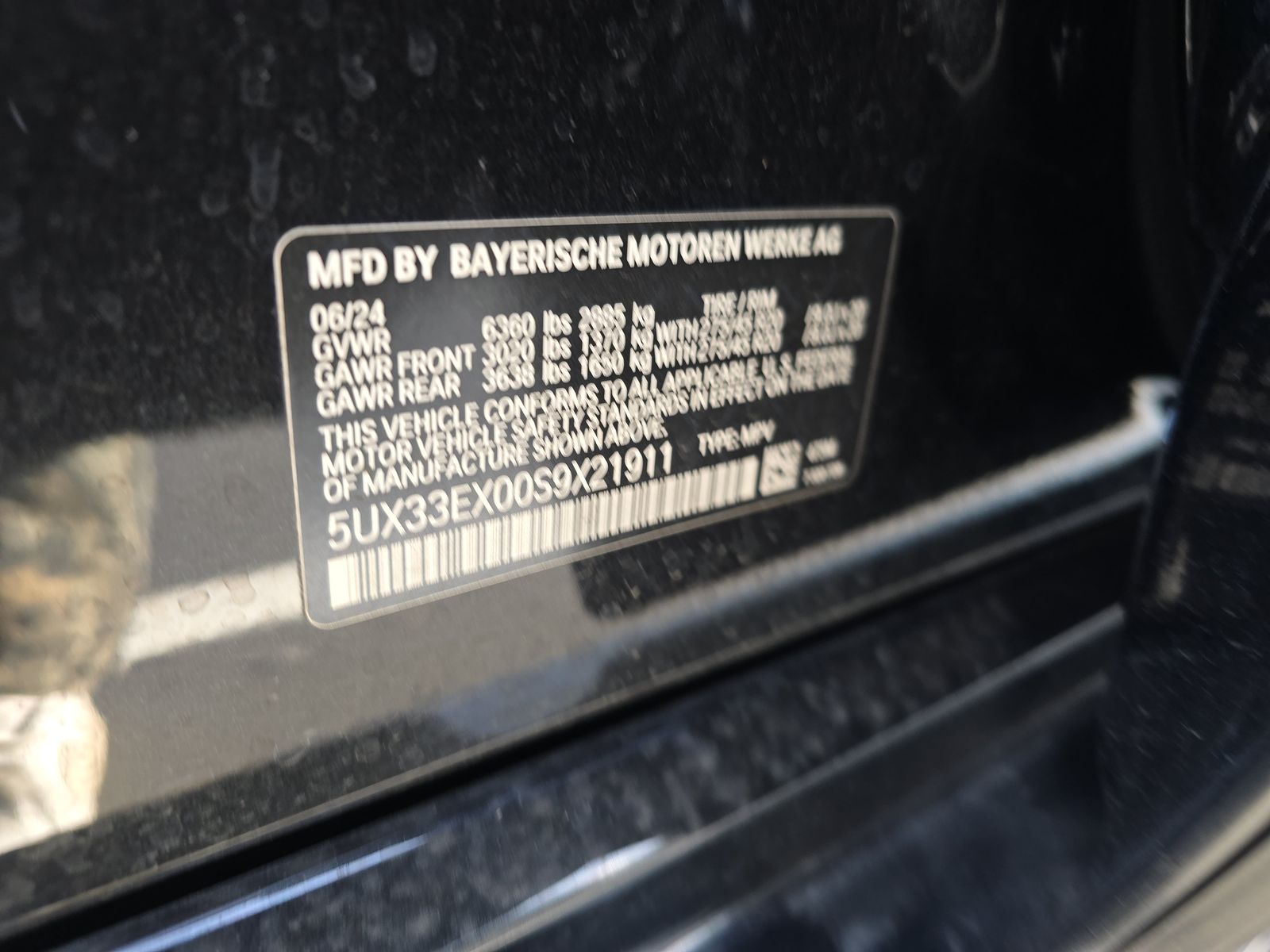 2025 BMW X6 xDrive40i AWD