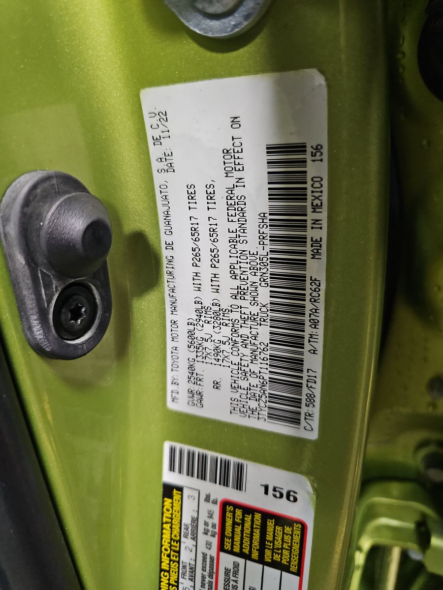 2023 Toyota Tacoma TRD Sport AWD