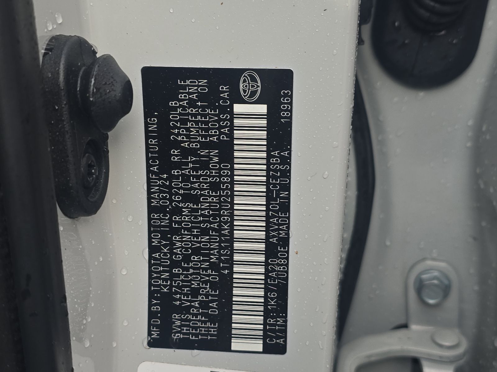 2024 Toyota Camry SE FWD