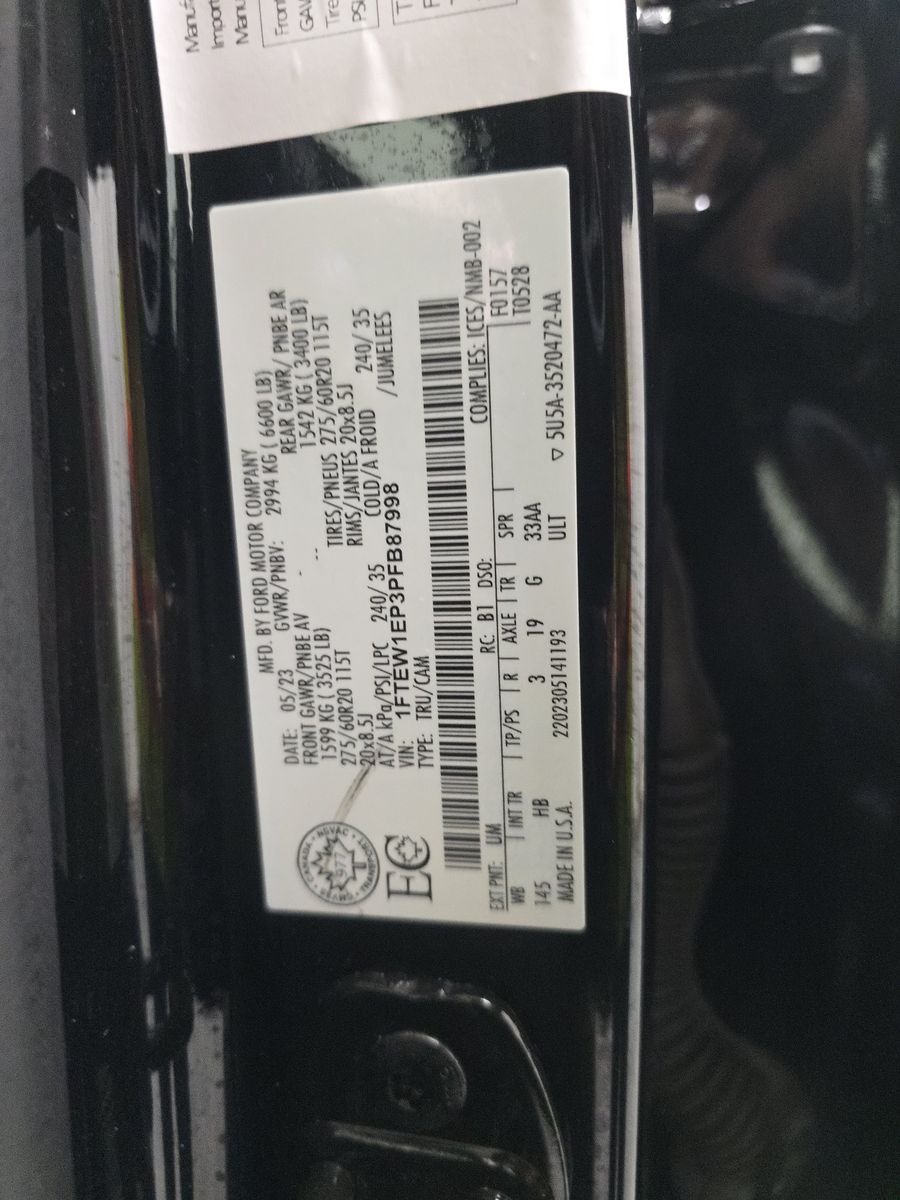 2023 Ford F-150 Lariat AWD