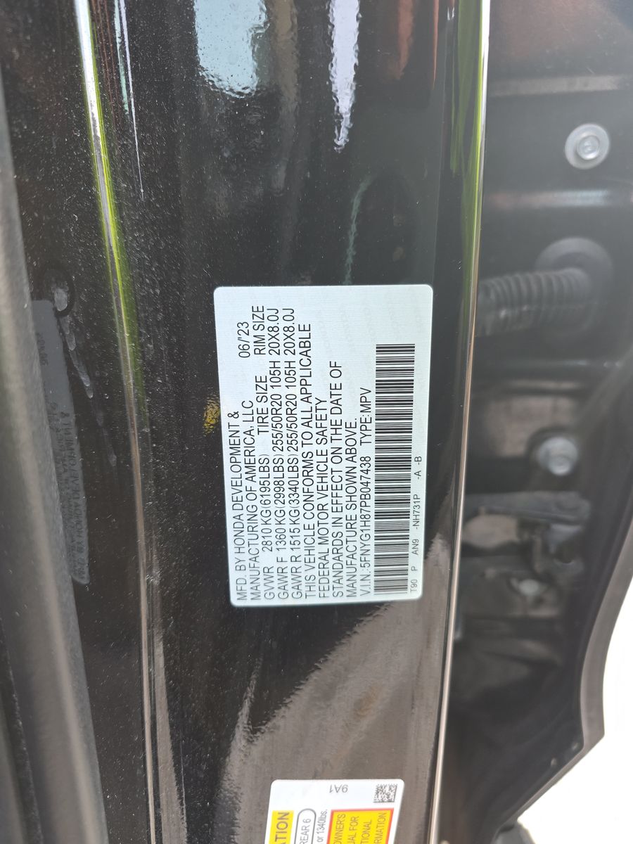 2023 Honda Pilot Elite AWD