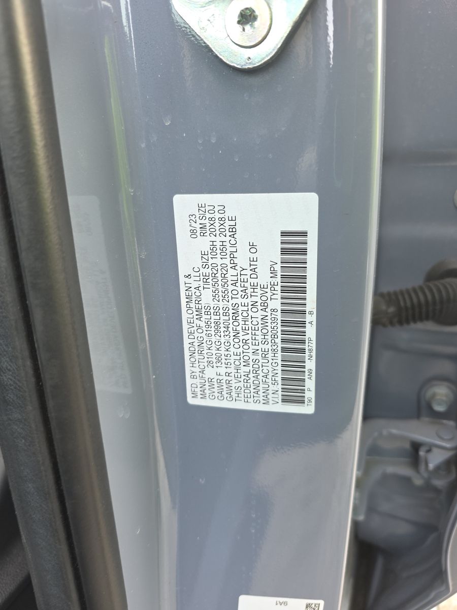 2023 Honda Pilot Elite AWD