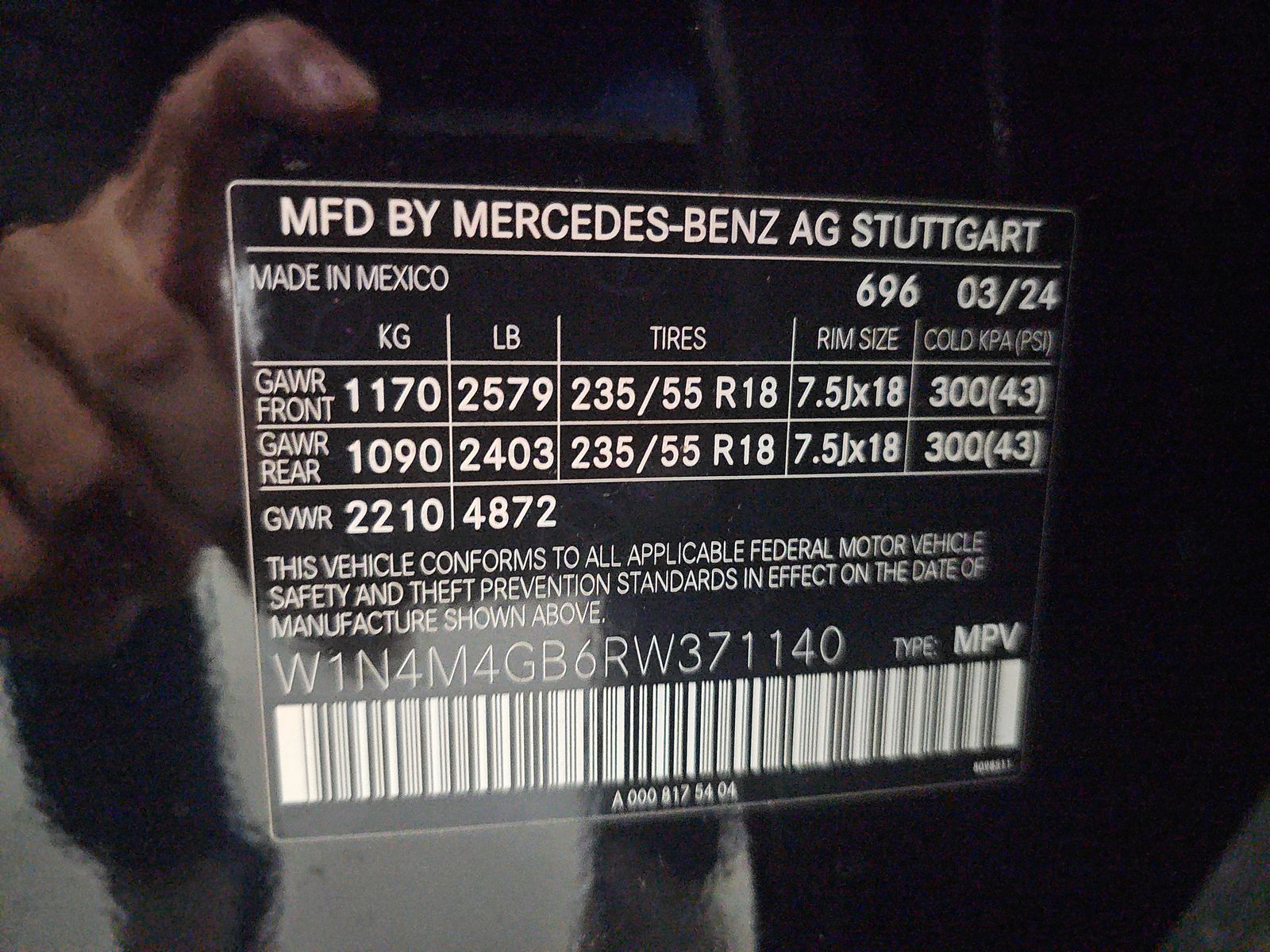 2024 Mercedes-Benz GLB GLB 250 FWD