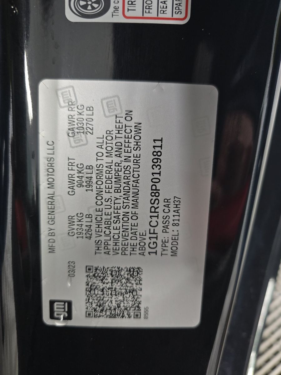 2023 Chevrolet Camaro 2LT RWD