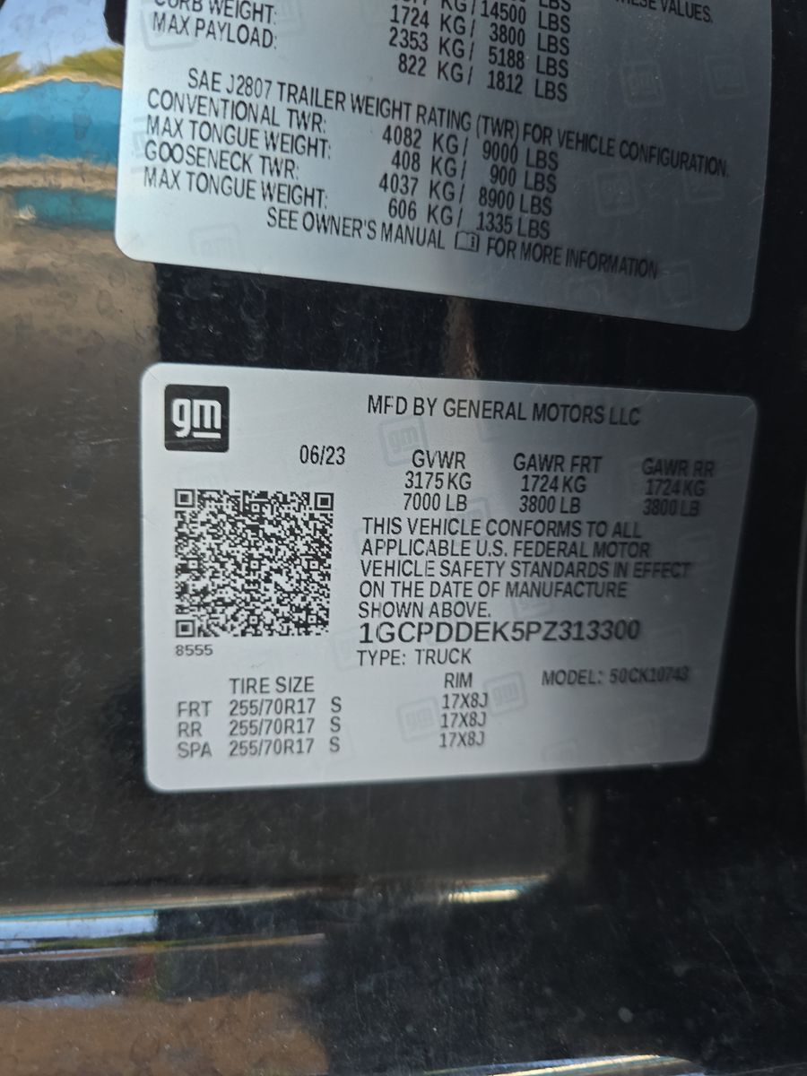 2023 Chevrolet Silverado 1500 LT AWD