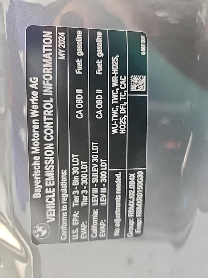 2024 BMW X3 sDrive30i RWD