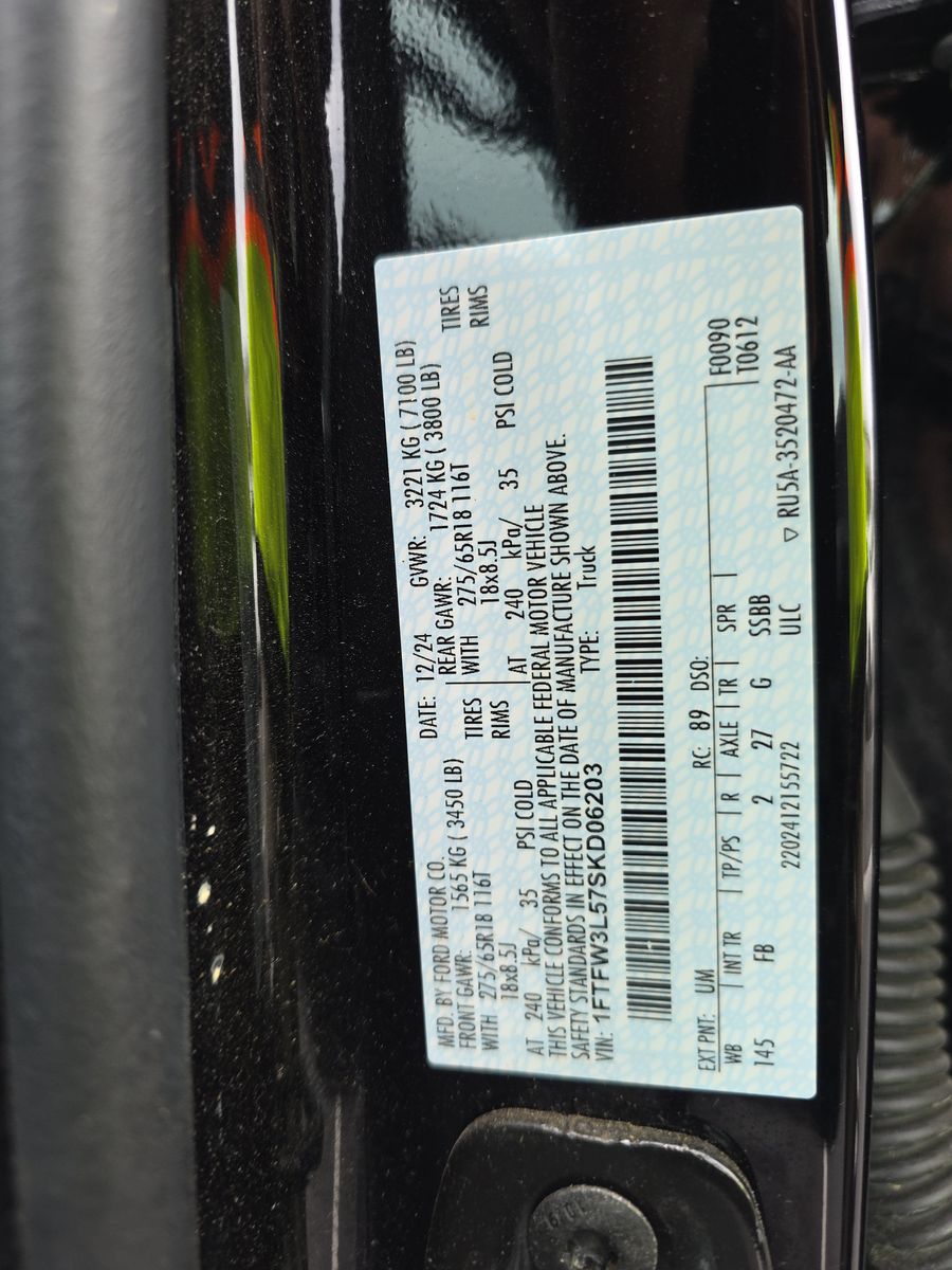 2025 Ford F-150 XLT AWD