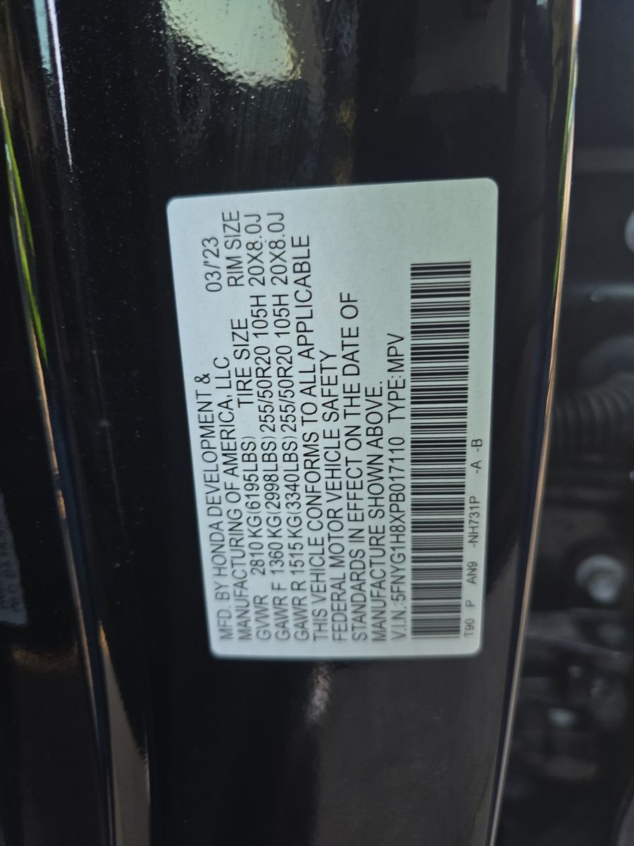 2023 Honda Pilot Elite AWD