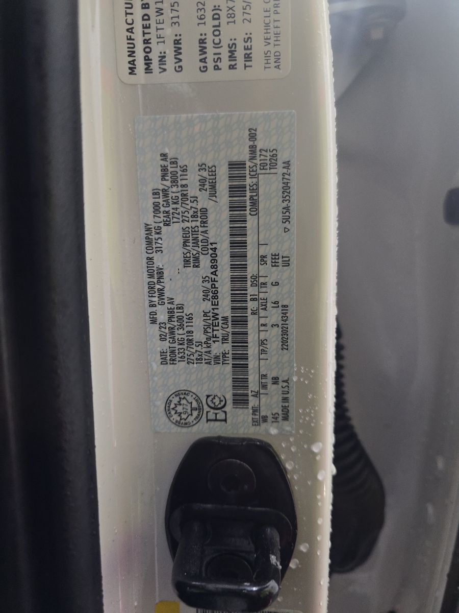 2023 Ford F-150 Tremor AWD