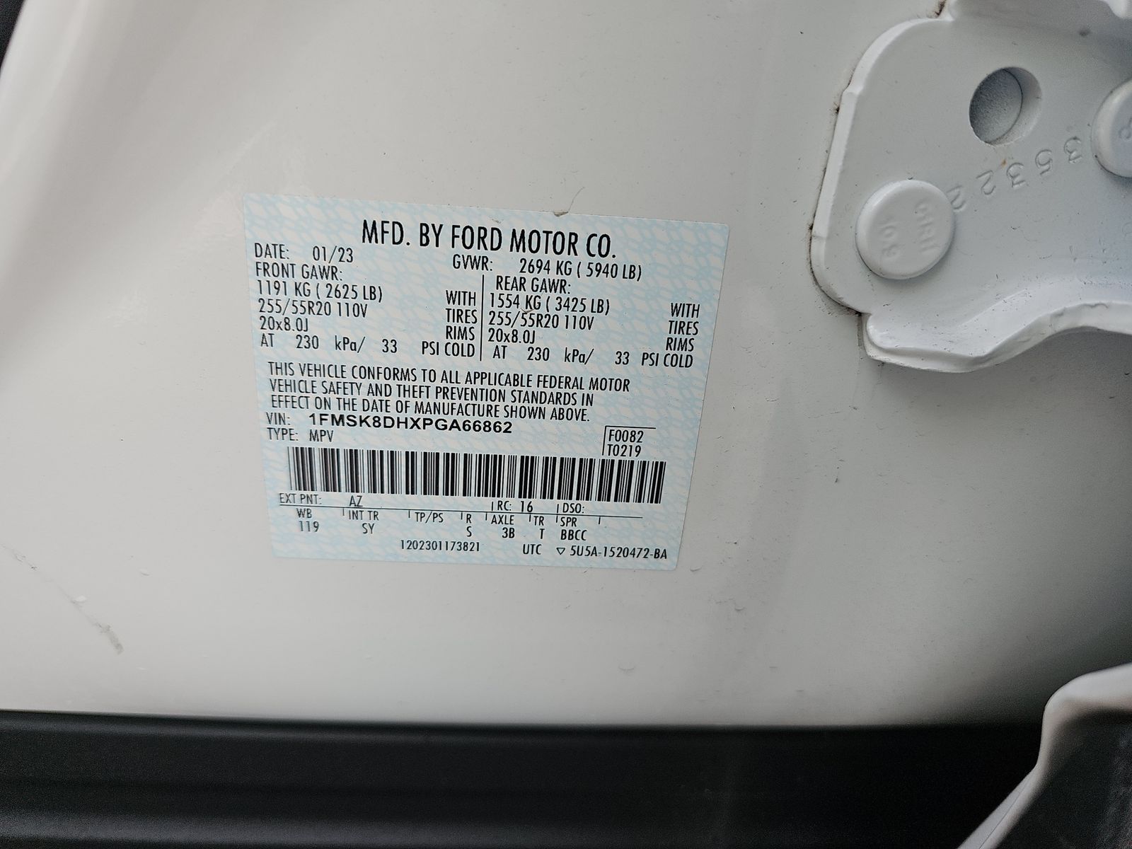 2023 Ford Explorer XLT AWD