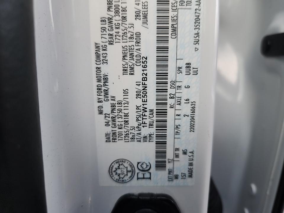 2022 Ford F-150 XLT AWD