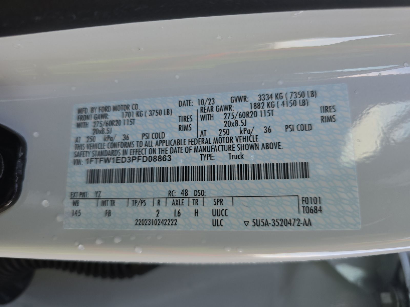 2023 Ford F-150 Hybrid XLT AWD