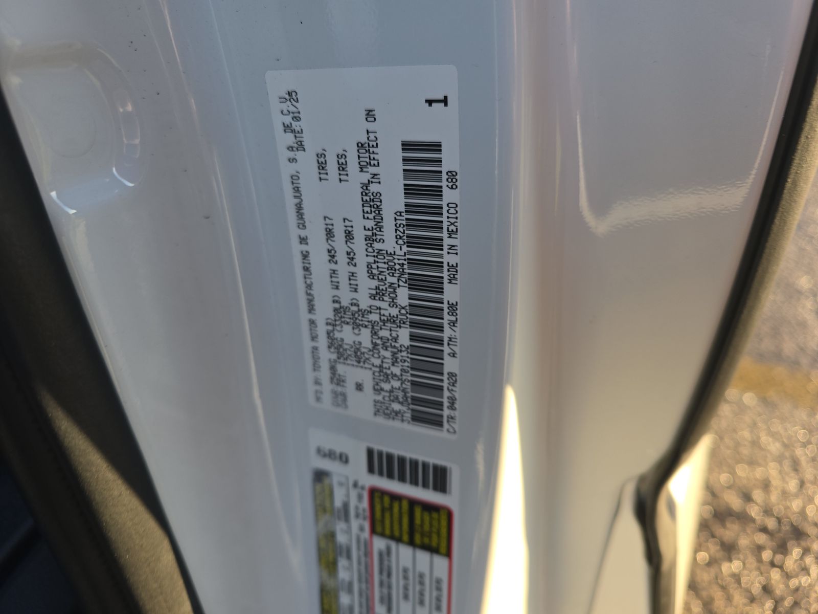 2025 Toyota Tacoma SR RWD