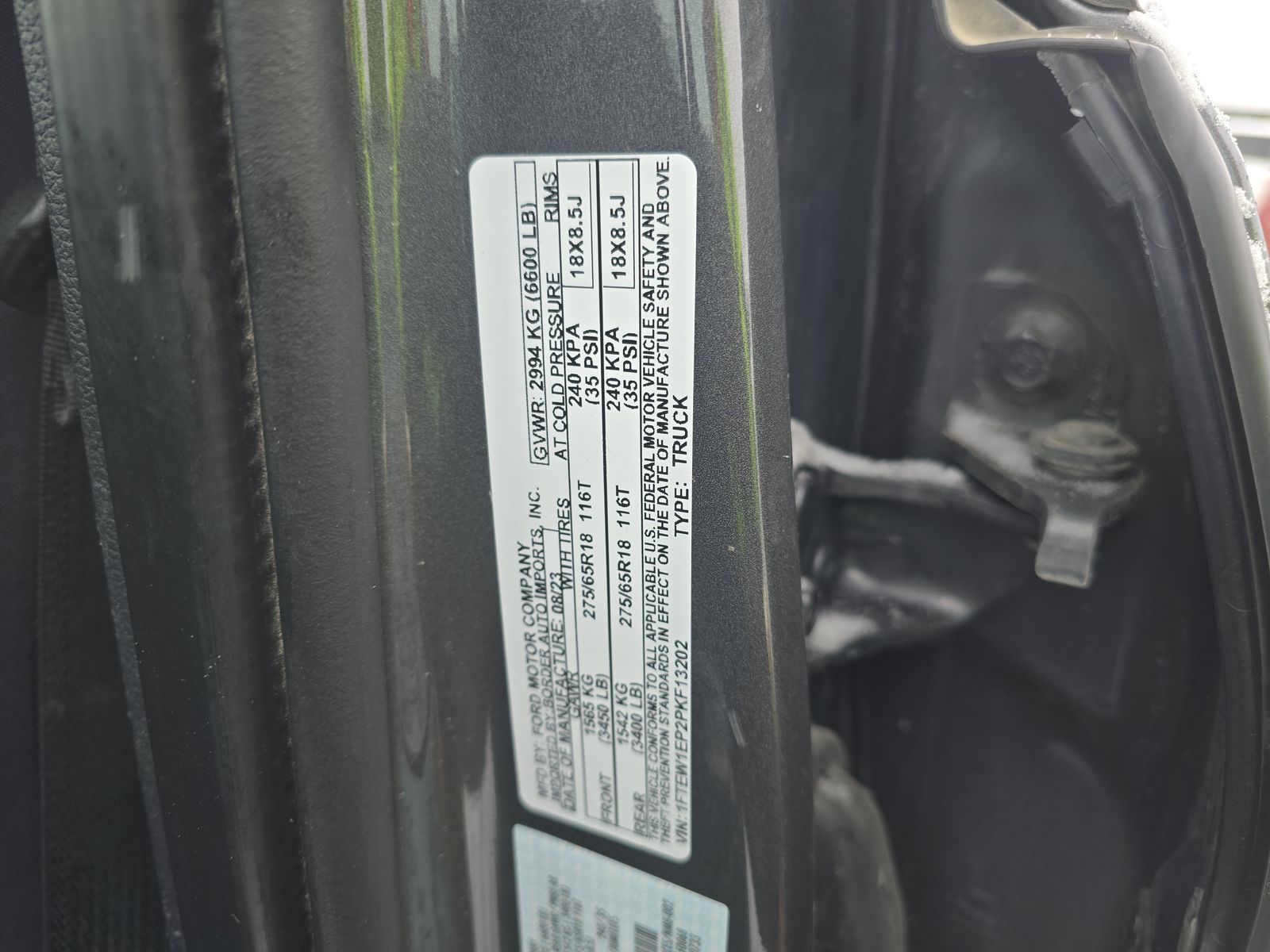 2023 Ford F-150 XL AWD