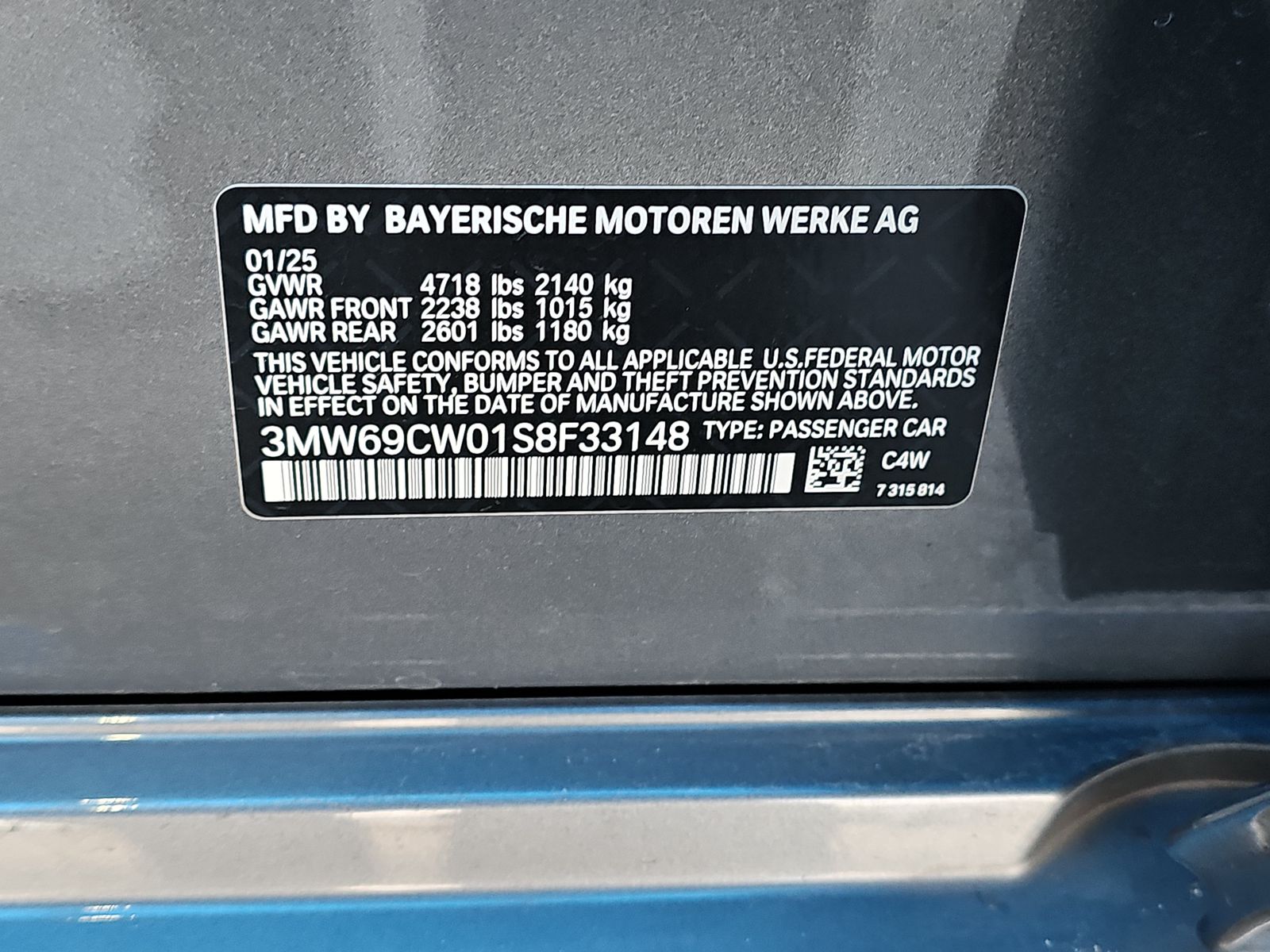 2025 BMW 3 Series 330i RWD