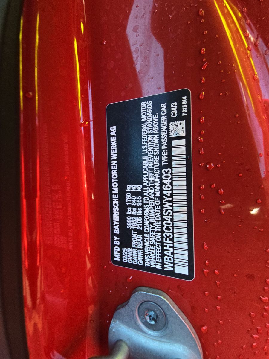 2025 BMW Z4 sDrive30i RWD