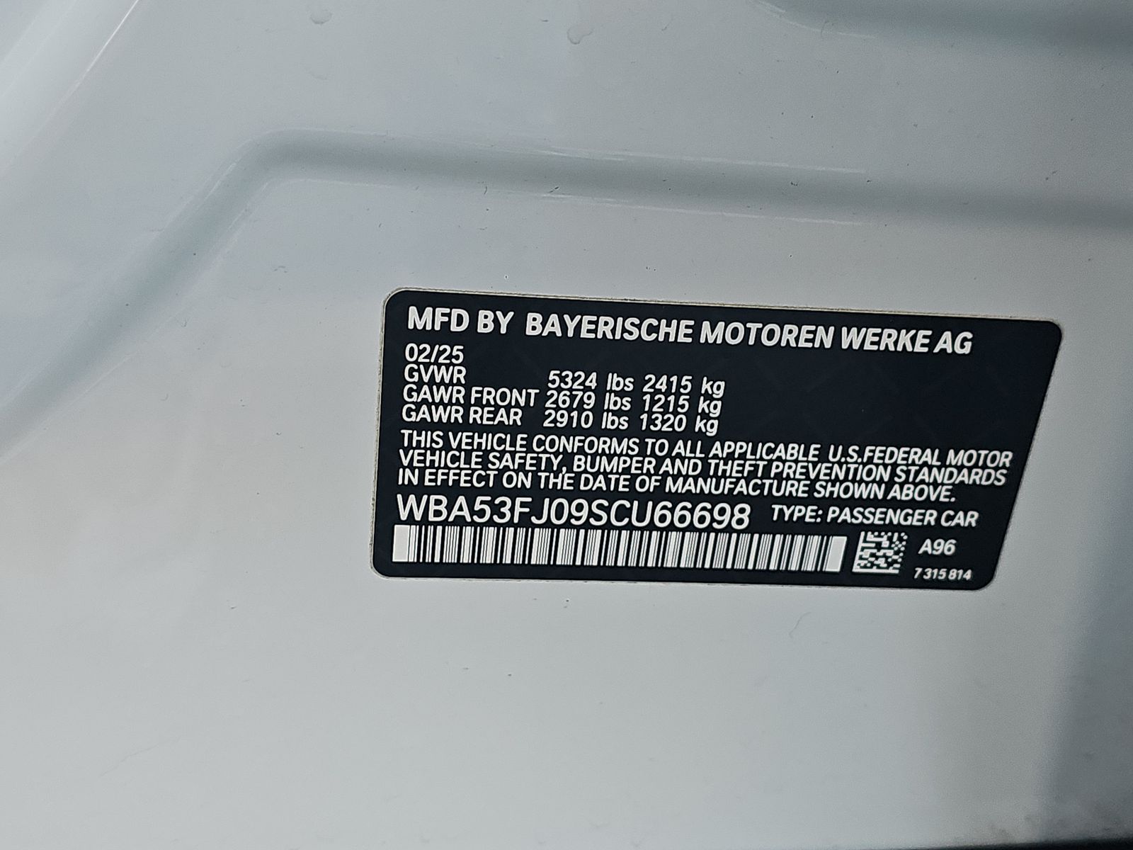 2025 BMW 5 Series 530i xDrive AWD