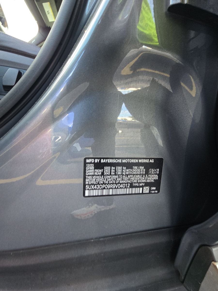 2024 BMW X3 sDrive30i RWD