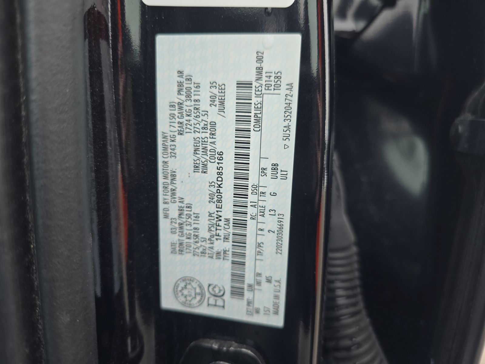 2023 Ford F-150 XLT AWD