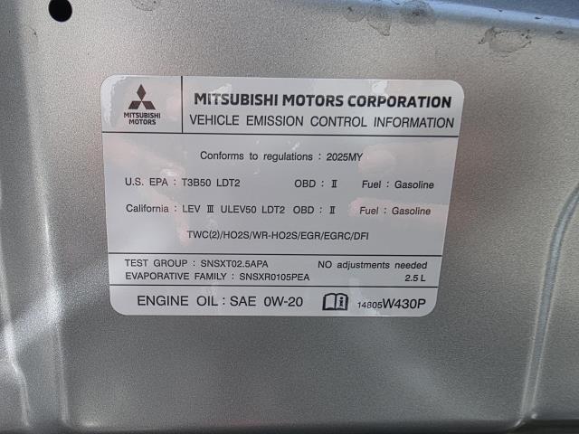 2025 Mitsubishi Outlander SE FWD