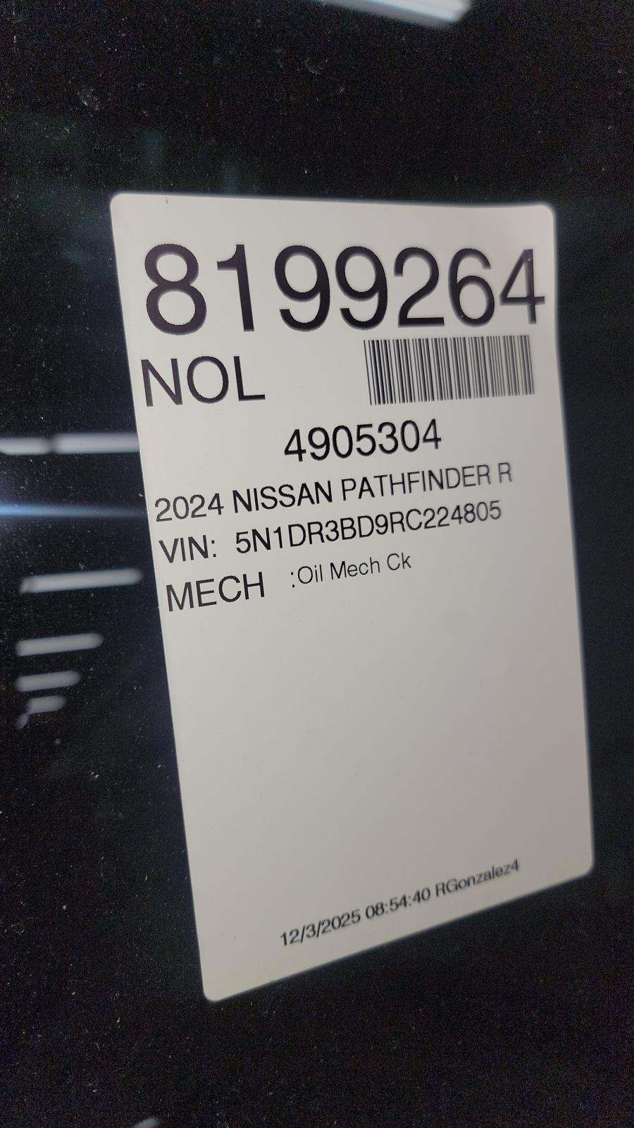 2024 Nissan Pathfinder Rock Creek AWD