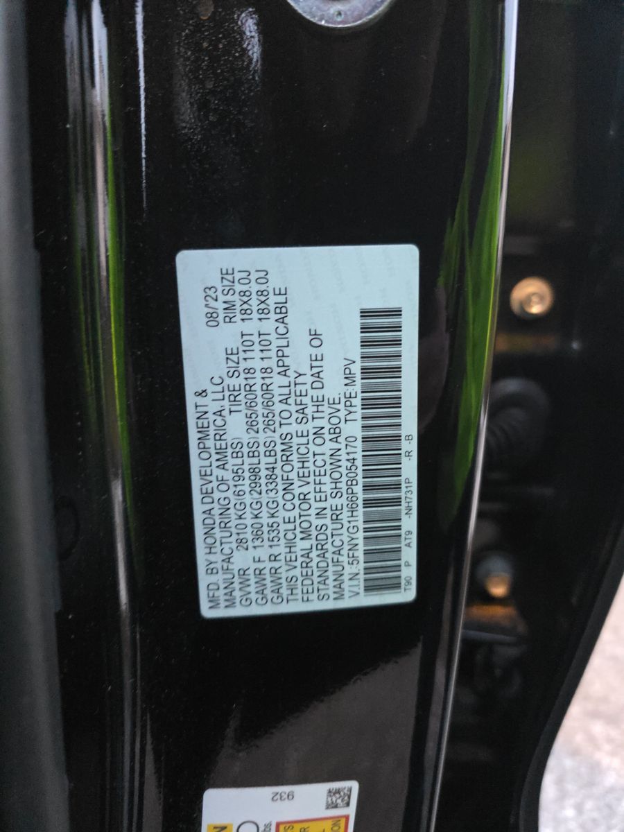 2023 Honda Pilot TrailSport AWD