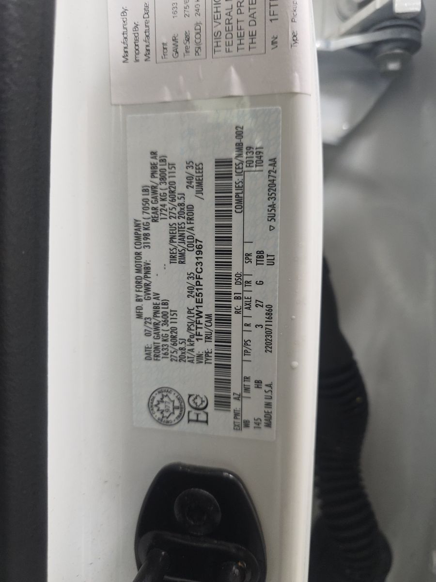 2023 Ford F-150 Lariat AWD