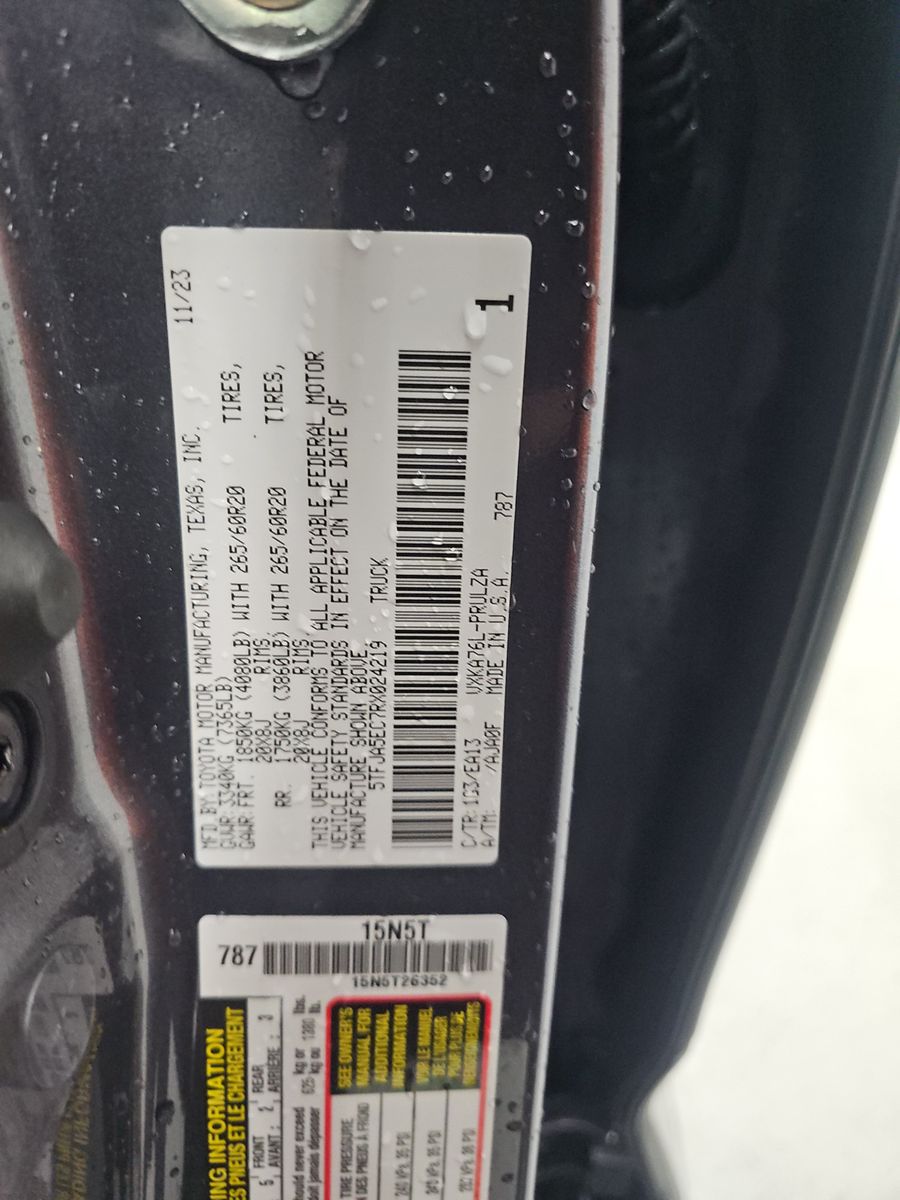 2024 Toyota Tundra Limited AWD