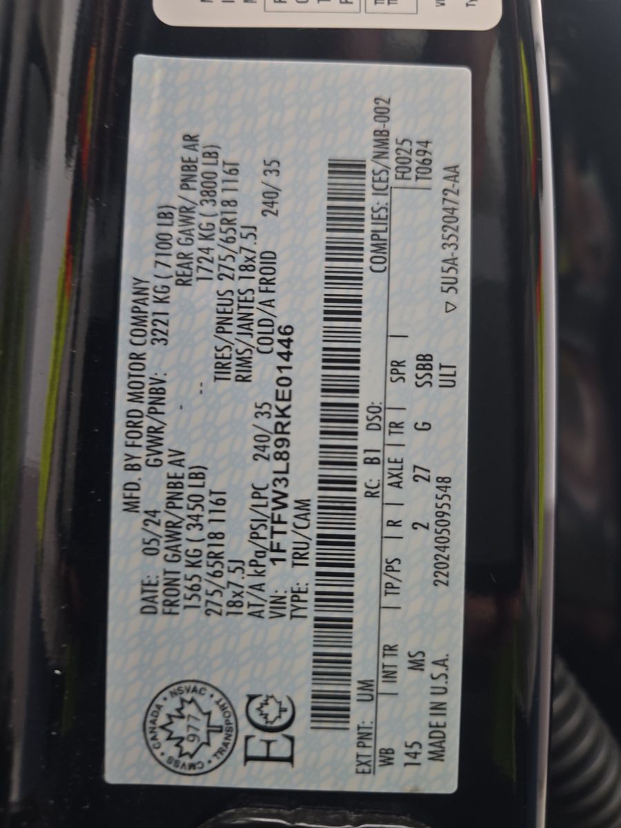 2024 Ford F-150 XLT AWD