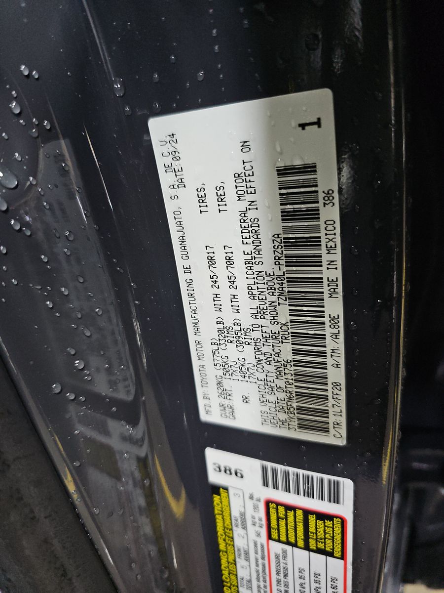 2024 Toyota Tacoma SR5 RWD