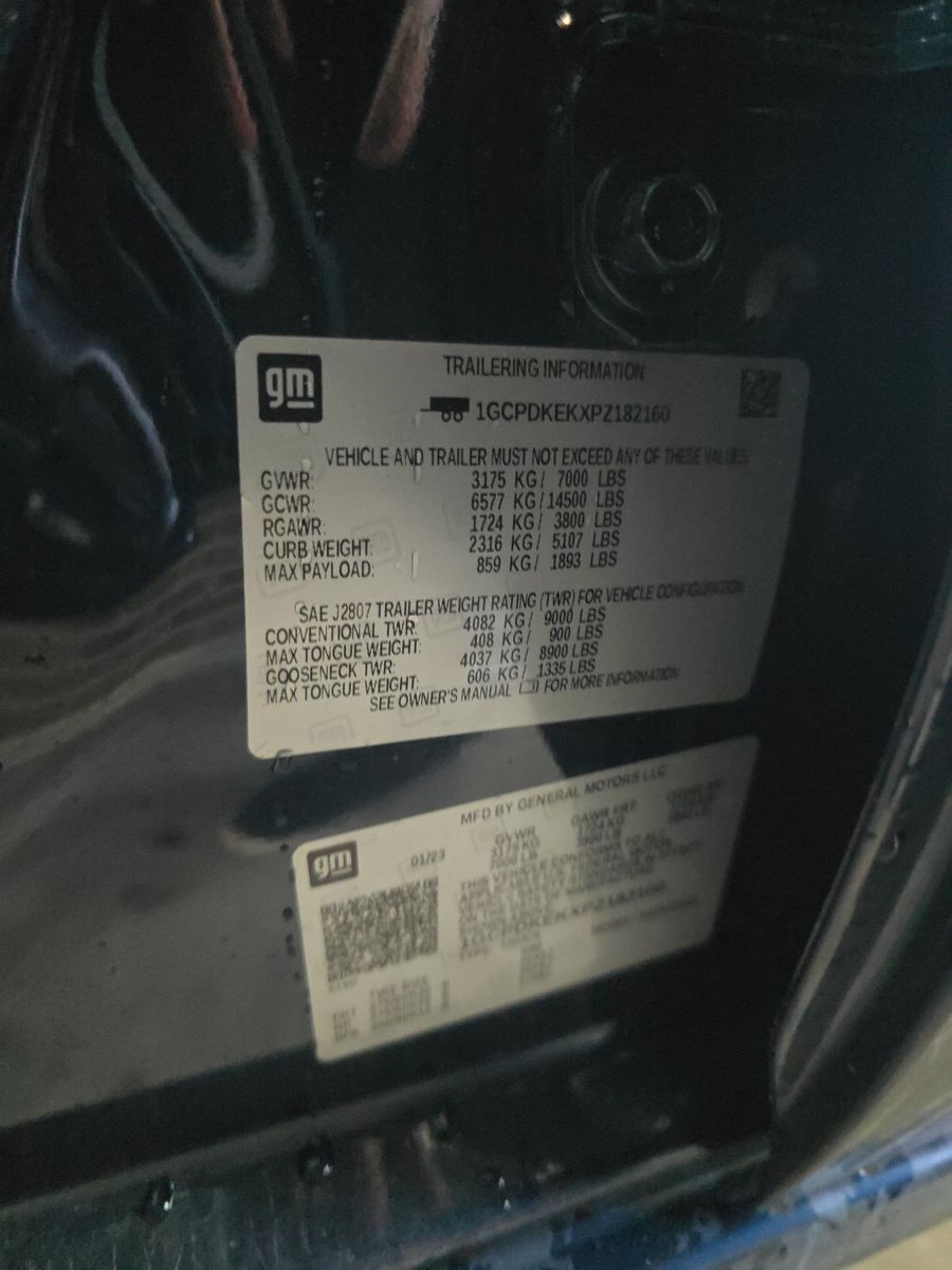 2023 Chevrolet Silverado 1500 LT AWD