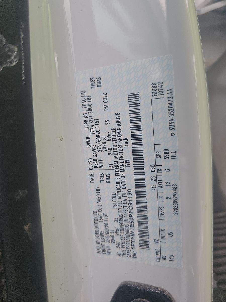 2023 Ford F-150 XLT AWD