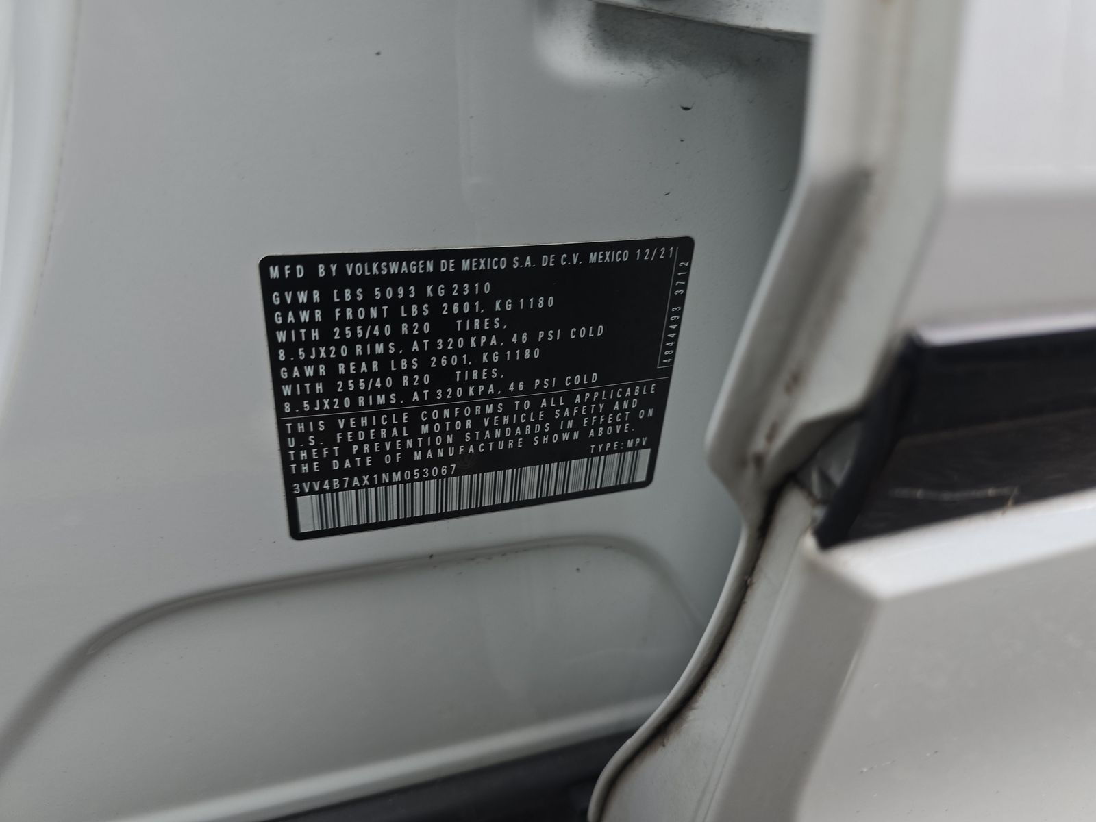 2022 Volkswagen Tiguan 2.0T SEL R-Line AWD