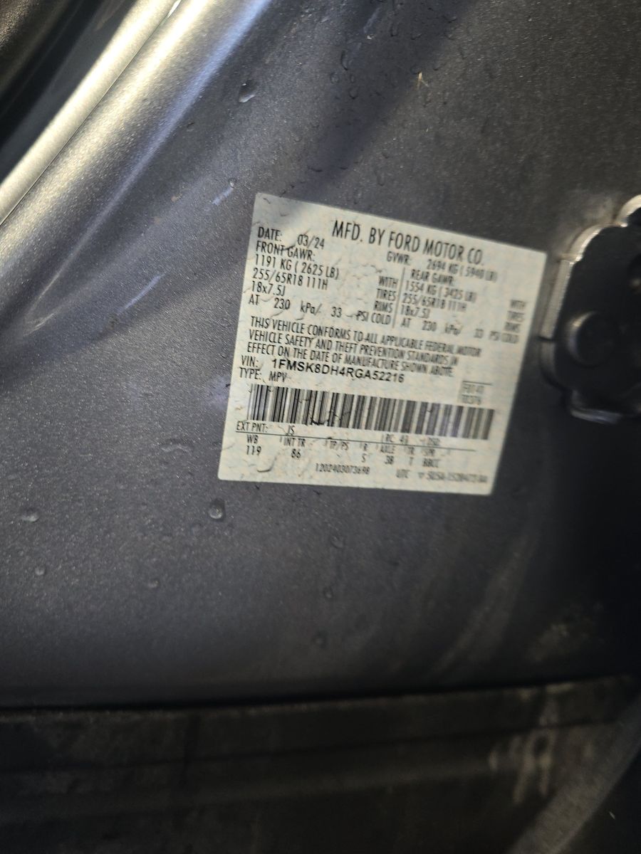 2024 Ford Explorer XLT AWD