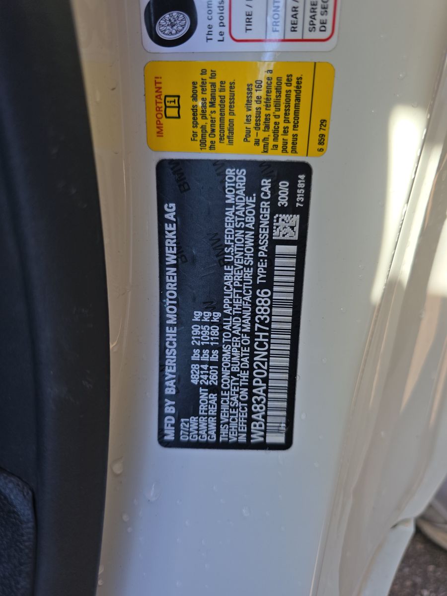 2022 BMW 4 Series M440i RWD